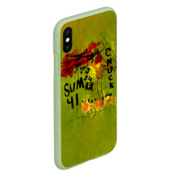 Чехол для iPhone XS Max матовый Chuck - Sum 41 - фото 2