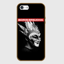 Чехол для iPhone 5/5S матовый Boris Brejcha в маске
