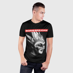 Мужская футболка 3D Slim Boris Brejcha в маске - фото 2