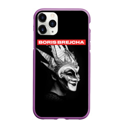 Чехол для iPhone 11 Pro Max матовый Boris Brejcha в маске