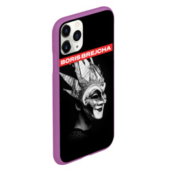 Чехол для iPhone 11 Pro матовый Boris Brejcha в маске - фото 2