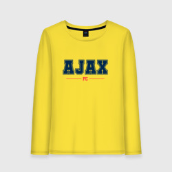 Женский лонгслив хлопок Ajax FC Classic