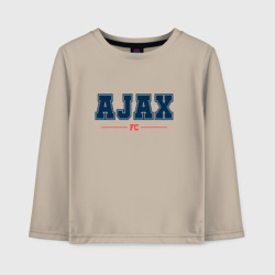 Детский лонгслив хлопок Ajax FC Classic