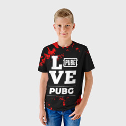 Детская футболка 3D PUBG Love Классика - фото 2