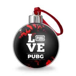 Ёлочный шар PUBG Love Классика