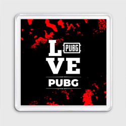 Магнит 55*55 PUBG Love Классика