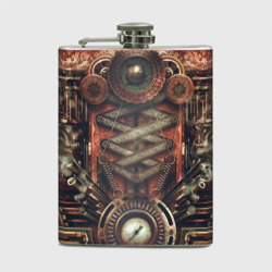 Фляга Mechanical device in Steampunk Retro style