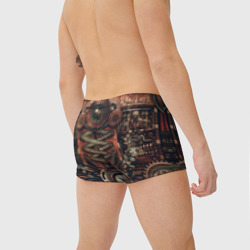 Мужские купальные плавки 3D Mechanical device in Steampunk Retro style - фото 2