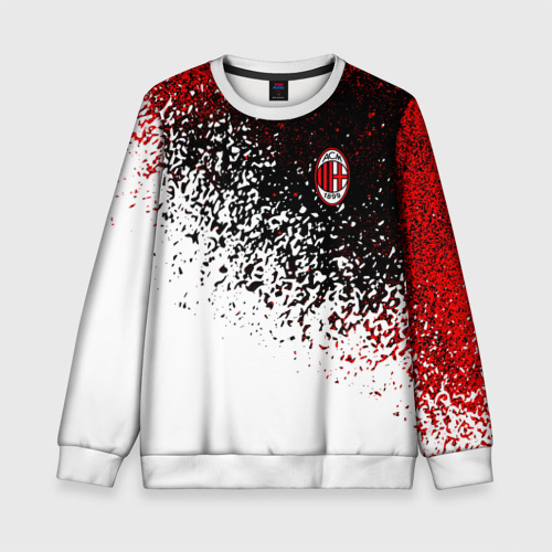 Детский свитшот 3D Ac Milan краска, цвет 3D печать