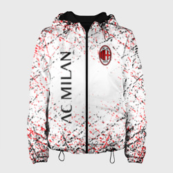 Женская куртка 3D Ac Milan logo