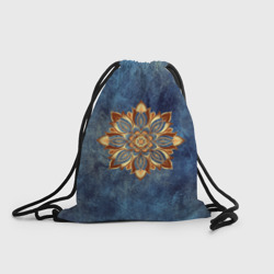 Рюкзак-мешок 3D Мандала-цветок