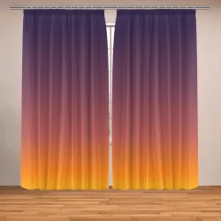 Фотошторы Sunset Gradient