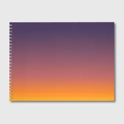 Альбом для рисования Sunset Gradient