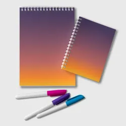 Блокнот Sunset Gradient