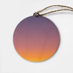 Деревянная игрушка круг Sunset Gradient