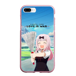Чехол для iPhone 7Plus/8 Plus матовый Love  is  war
