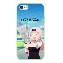 Чехол для iPhone 5/5S матовый Love  is  war