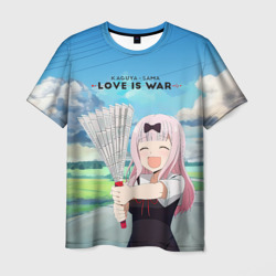 Мужская футболка 3D Love  is  war