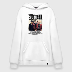 Худи SuperOversize хлопок Sum 41 pieces