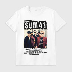 Мужская футболка хлопок Sum 41 pieces
