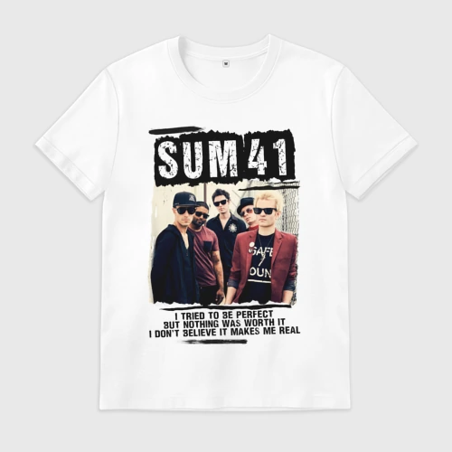 Мужская футболка хлопок Sum 41 pieces