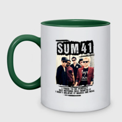 Кружка двухцветная Sum 41 pieces