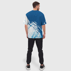 Мужская футболка oversize 3D Napoli краска - фото 2