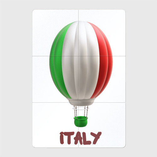 Магнитный плакат 2Х3 3d aerostat Italy flag