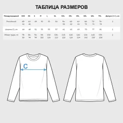 Мужской лонгслив хлопок 3d aerostat Italy flag - фото 6