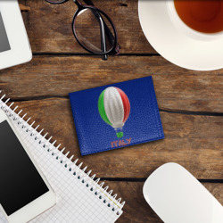 Обложка для студенческого билета 3d aerostat Italy flag - фото 2