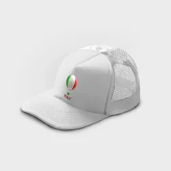 Кепка тракер с сеткой 3d aerostat Italy flag - фото 3