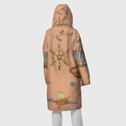 Женский дождевик 3D Паттерн в стиле Стимпанк Ретро - фото 2
