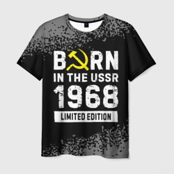 Мужская футболка 3D Born In The USSR 1968 year Limited Edition