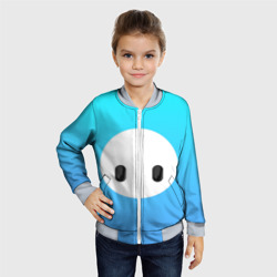 Детский бомбер 3D Fall Guy blue - фото 2