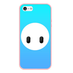 Чехол для iPhone 5/5S матовый Fall Guy blue