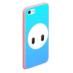 Чехол для iPhone 5/5S матовый Fall Guy blue - фото 2