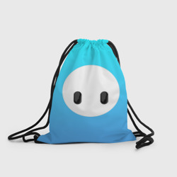 Рюкзак-мешок 3D Fall Guy blue