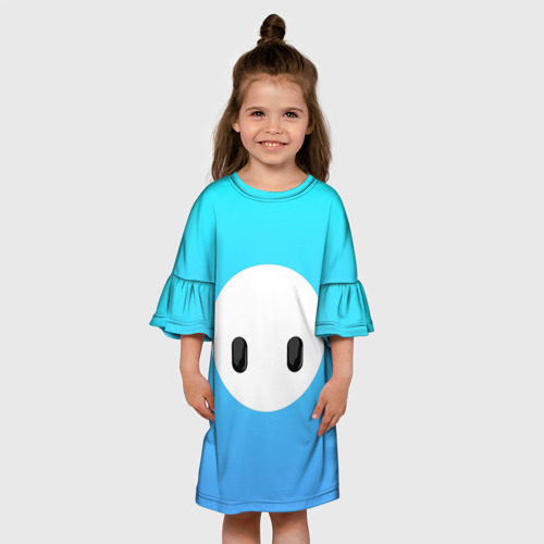 Детское платье 3D Fall Guy blue - фото 4