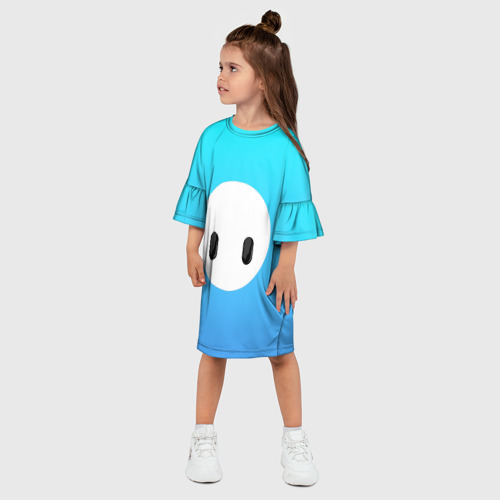 Детское платье 3D Fall Guy blue - фото 3