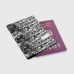 Обложка для паспорта матовая кожа Кен Блок Граффити - фото 2