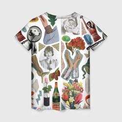Женская футболка 3D Underground vanguard pattern / fashion 2088