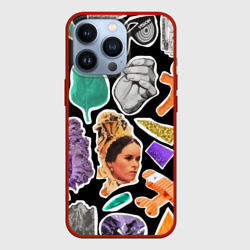 Чехол для iPhone 13 Pro Underground pattern Fashion trend