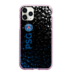 Чехол для iPhone 11 Pro Max матовый Psg брызги красок