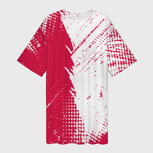 Платье-футболка 3D Roma краска, цвет 3D печать - фото 2