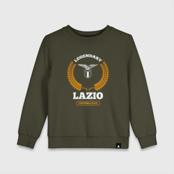 Детский свитшот хлопок Лого Lazio и надпись Legendary Football Club
