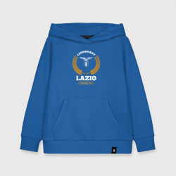 Детская толстовка хлопок Лого Lazio и надпись Legendary Football Club