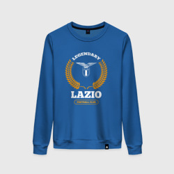 Женский свитшот хлопок Лого Lazio и надпись Legendary Football Club