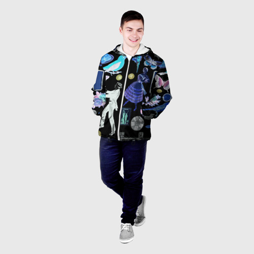 Мужская куртка 3D Underground pattern, цвет 3D печать - фото 3