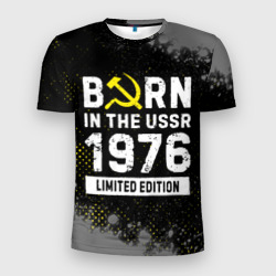 Мужская футболка 3D Slim Born In The USSR 1976 year Limited Edition