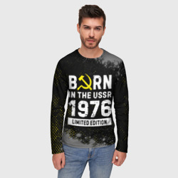 Мужской лонгслив 3D Born In The USSR 1976 year Limited Edition - фото 2